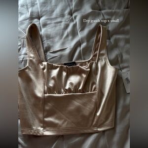 Dry goods gold xs top